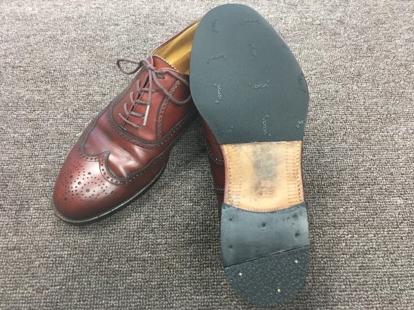 紳士靴・靴底修理＆磨き